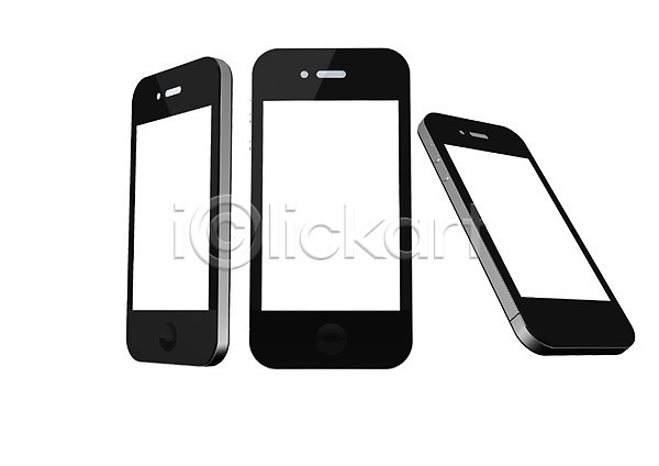 사람없음 3D PSD 입체 편집이미지 3D소스 IT산업 그래픽 기계 세개 스마트폰 스크린 오브젝트 전자제품 전화기 정보기술 통신기기 통화 편집소스 핸드폰