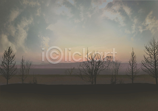 사람없음 JPG 포토 구름(자연) 나무 노을 땅 랜드 백그라운드 산 식물 야외 육지 일몰 자연 초원(자연) 편집 풍경(경치) 하늘 합성