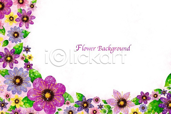 사람없음 PSD 일러스트 공백 꽃 꽃백그라운드 배너 백그라운드 보라색 분홍색 식물 액자 잎 자연 틀 프레임 화초