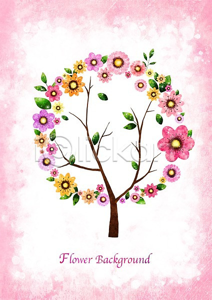 사람없음 PSD 일러스트 공백 꽃 꽃백그라운드 나무 배너 백그라운드 분홍색 식물 액자 잎 자연 틀 프레임 화초