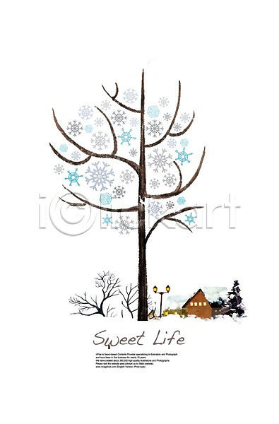 사람없음 PSD 편집이미지 가로등 겨울 계절 나무 눈(날씨) 눈송이 식물 조명 주택 크리스마스트리