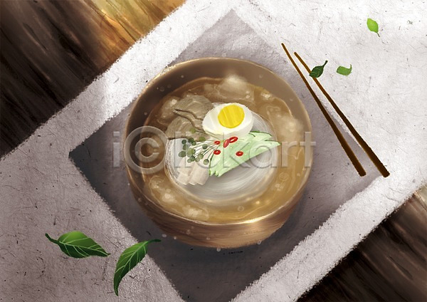 사람없음 PSD 일러스트 계란 고명 그릇 나뭇잎 냉면 면 면류 물냉면 사발 식물 여름음식 요리 음식 잎 전통 전통문화 전통음식 젓가락 제철음식 한국 한국문화 한국전통 한식