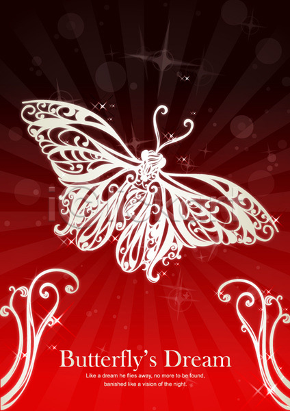 신비 우아함 화려 사람없음 AI(파일형식) 카드템플릿 템플릿 곤충 나비 날개(비행) 동물 디자인 무늬 문양 백그라운드 버터플라이 빨간색 카드(감사) 컬러 패턴