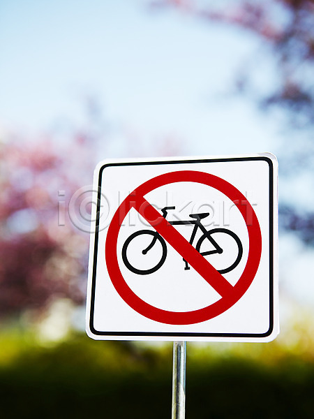 사람없음 JPG 아웃포커스 포토 교통표지 금지 기호 나무 명령 빨간색 식물 안내 알림판 야외 자전거 자전거통행금지 주간 주위 지시 진입금지 컬러 통행금지 표지판