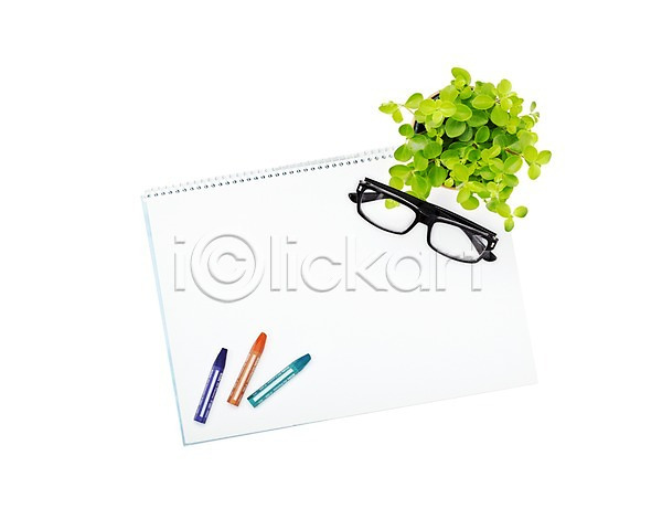 사람없음 PSD 포토아이콘 공백 메모지 미술 미술도구 스케치북 식물 안경 오브젝트 잎 종이 크레파스 편집 합성 화분