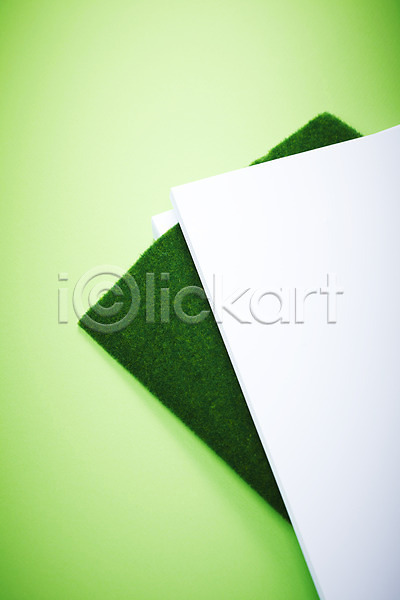 사람없음 JPG 포토 하이앵글 백그라운드 백지 스튜디오촬영 식물 식물백그라운드 실내 잔디 종이 초록색 초원(자연) 컬러 풀(식물) 프레임 흰색