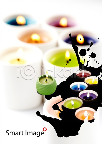 사람없음 PSD 편집이미지 불 빛 아로마 아로마초 오브젝트 이벤트 이벤트용품 인테리어 장식 조명 주황색 초 촛대 촛불 컬러 컬러풀 컵 향초
