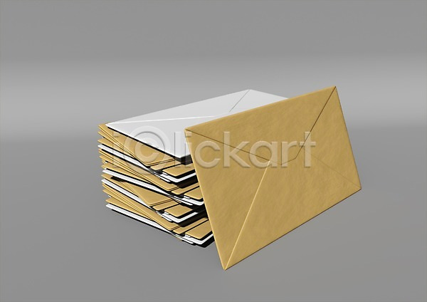 사람없음 3D PSD 입체 편집이미지 3D소스 그래픽 봉투 쌓기 여러개 오브젝트 우편물 편지 편지봉투 편집소스