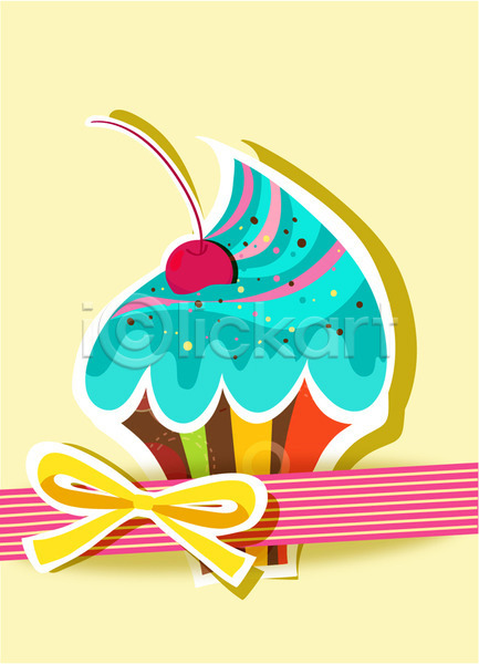 축하 사람없음 AI(파일형식) 카드템플릿 템플릿 리본 백그라운드 생일 생일축하 생일카드 생일케이크 체리 초대 초대장 축하카드 카드(감사) 컵케이크 케이크