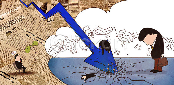 좌절 하락 20대 남자 남자만 사람 성인 성인남자만 성인만 여러명 청년남자만 청년만 PSD 일러스트 가방 건물 경제 국내일러스트 금융 다운 돌(바위) 비즈니스 비즈니스맨 빌딩 새싹 식물 인하 정장 직장인 화살표