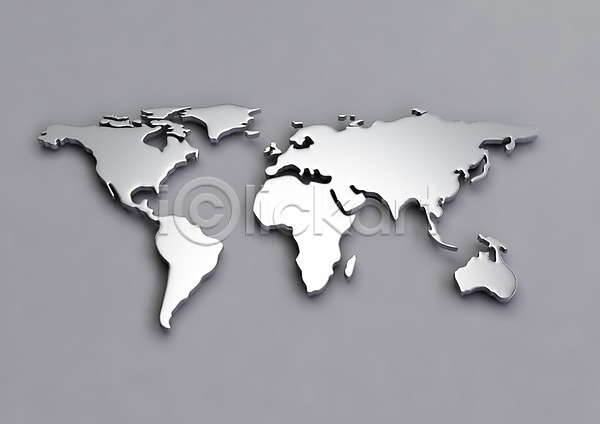 복잡 사람없음 3D PSD 입체 편집이미지 3D소스 그래픽 글로벌 대륙 세계 세계지도 은색 지도 편집소스
