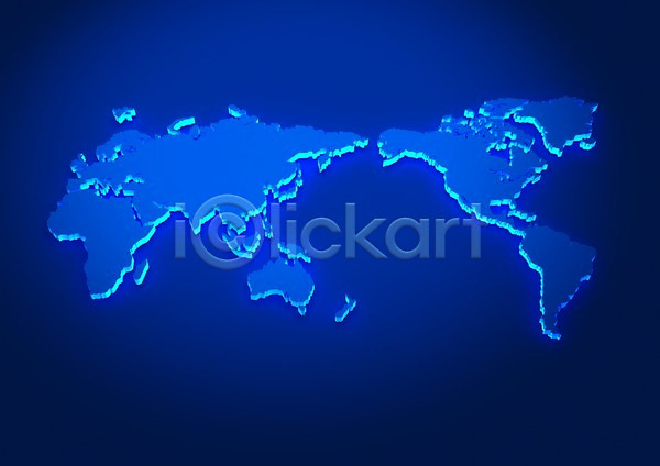 복잡 사람없음 3D PSD 입체 편집이미지 3D소스 그래픽 글로벌 대륙 세계 세계지도 지도 컬러 파란색 편집소스