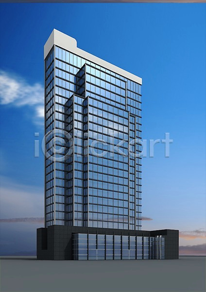 사람없음 3D PSD 입체 편집이미지 3D소스 건물 건축 건축물 고층빌딩 구름(자연) 그래픽 빌딩 편집소스 하늘 현대건축