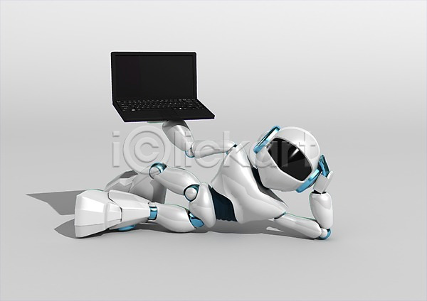 미래 사람없음 3D PSD 입체 편집이미지 3D소스 3D캐릭터 4차산업 과학 그래픽 노트북 로봇 로봇산업 웹서핑 인조인간 첨단과학 첨단산업 캐릭터 컴퓨터 편집소스