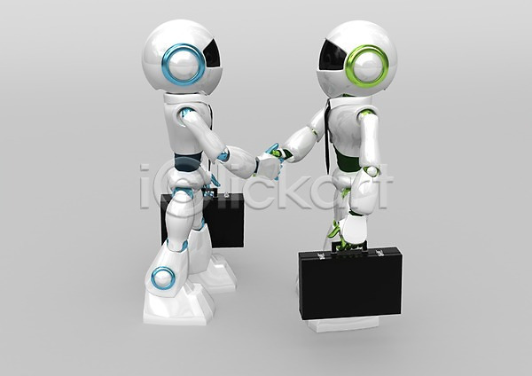 미래 협력 사람없음 3D PSD 입체 편집이미지 3D소스 3D캐릭터 4차산업 가방 거래 과학 그래픽 로봇 로봇산업 모임 비즈니스 손잡기 악수 영업 인조인간 첨단과학 첨단산업 캐릭터 편집소스 협상