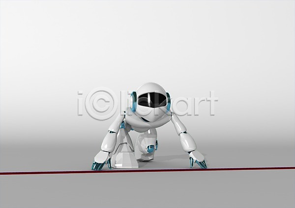 미래 출발 사람없음 3D PSD 입체 편집이미지 3D소스 3D캐릭터 4차산업 과학 그래픽 달리기 로봇 로봇산업 스타트라인 인조인간 준비자세 첨단과학 첨단산업 캐릭터 편집소스