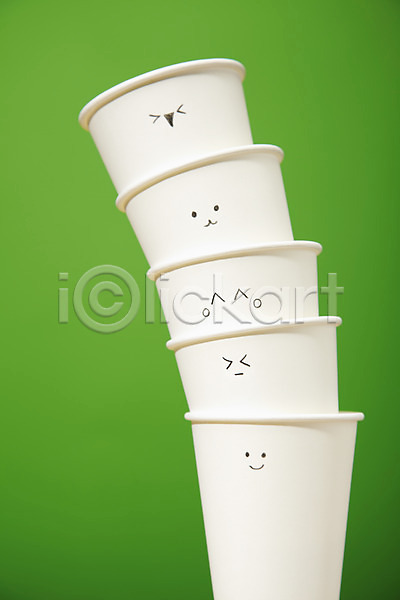 사람없음 JPG 포토 미소(표정) 백그라운드 스튜디오촬영 실내 오브젝트 웃음 종이컵 컨셉 컵 표정