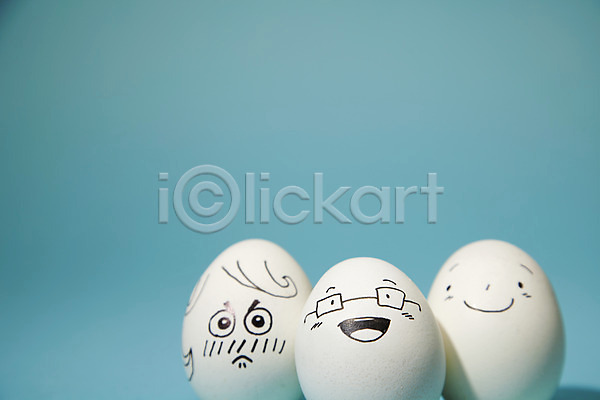 사람없음 JPG 포토 계란 미소(표정) 백그라운드 스튜디오촬영 실내 알 웃음 음식 재료 컨셉 표정