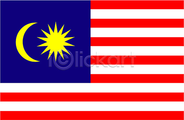 사람없음 EPS 아이콘 국기 대표 말레이시아 상징 아시아