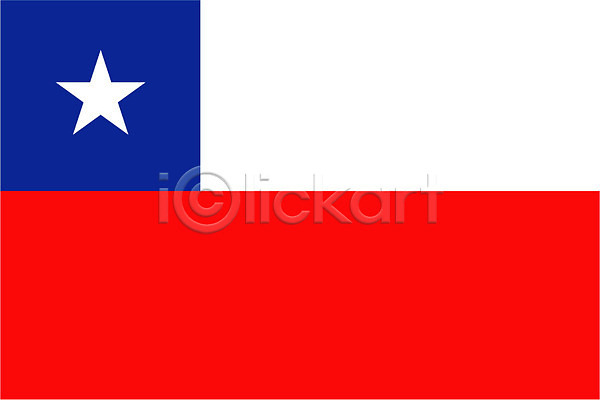 사람없음 EPS 아이콘 국기 대표 상징 아메리카 칠레