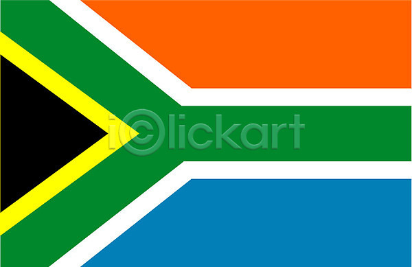 사람없음 EPS 아이콘 국기 남아프리카공화국 대표 상징 아프리카