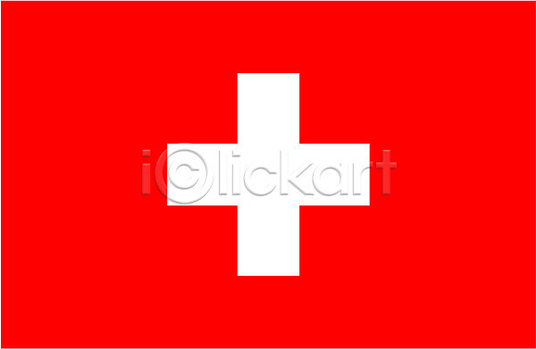 사람없음 EPS 아이콘 국기 대표 상징 스위스 유럽