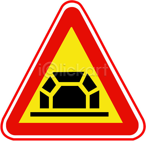 사람없음 EPS 아이콘 경고 기호 도로 도로표지판 문자 오브젝트 운전 터널 표지판