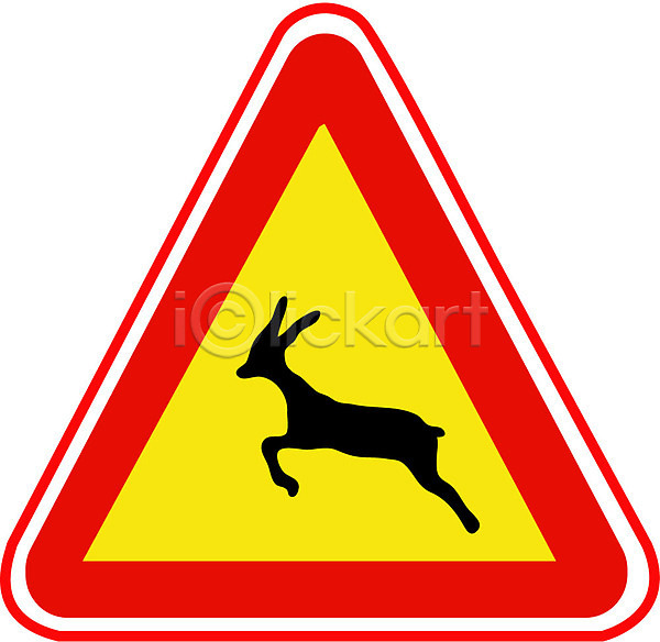 사람없음 EPS 아이콘 경고 기호 도로 도로표지판 문자 야생동물보호 오브젝트 운전 표지판