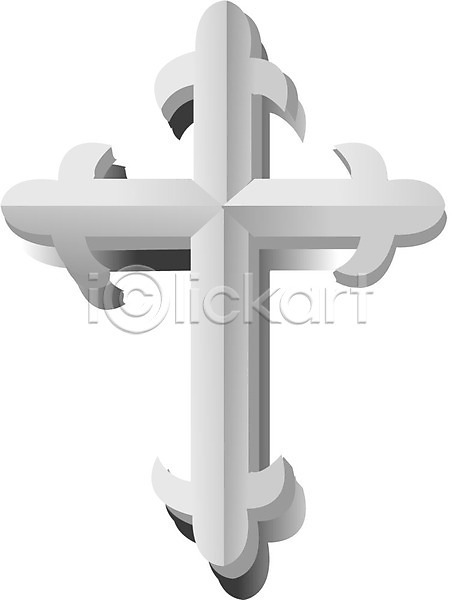 사람없음 EPS 아이콘 기독교 기독교용품 부활 십자가 예수 종교 종교용품 컬러 회색