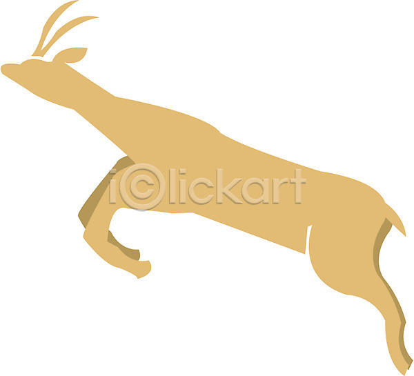 사람없음 EPS 아이콘 동물 사슴 야생동물 염소 육지동물 척추동물 캐릭터 클립아트 포유류 한마리