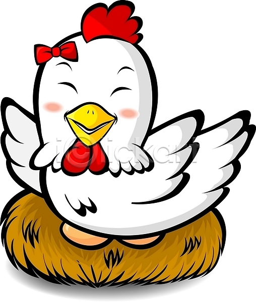 사람없음 EPS 일러스트 가축 계란 닭 닭띠 닭캐릭터 동물 동물캐릭터 둥지 새캐릭터 십이지신 애니멀프린트 운세 조류 척추동물 캐릭터 한마리