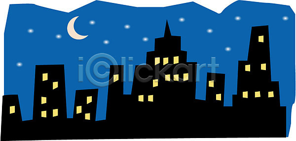 사람없음 EPS 아이콘 건물 건축 건축물 도시 빌딩 야간 야경 야외 클립아트 풍경(경치)
