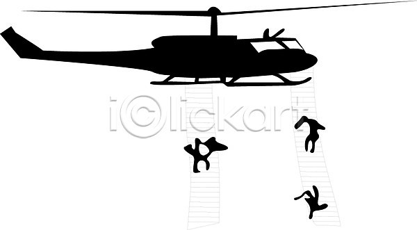 사람없음 EPS 아이콘 군용기 군인 무기 비행기 사다리 전쟁 헬리콥터