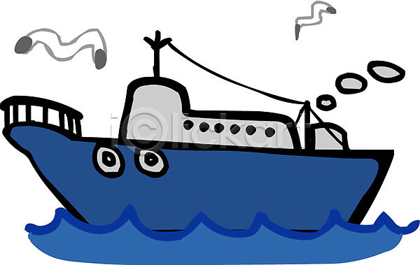 사람없음 EPS 아이콘 고깃배 교통 바다 배(교통) 산업 수상교통 어선 어업 운송업 크루즈 클립아트 통통배