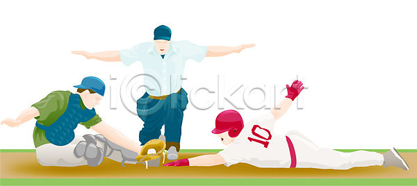 남자 남자만 사람 세명 EPS 일러스트 경기 공 구기 국내일러스트 글러브 대회 세이프 스포츠 슬라이딩 심판 야구 야구경기 야구공 야구글러브 야구선수 타자 투수 판결 헬멧