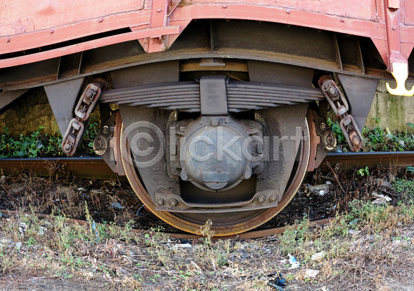 사람없음 JPG 포토 해외이미지 교통시설 금속 기차 묘사 바퀴 선로 심볼 적재 철 추상 큼 해외202004