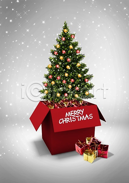 사람없음 PSD 편집이미지 겨울 계절 기념일 나무 눈(날씨) 눈내림 상자 선물 선물상자 식물 이벤트 크리스마스 크리스마스트리