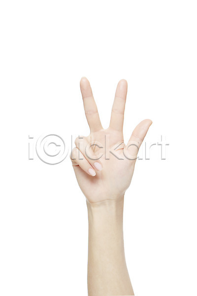 사람 신체부위 여자 한명 JPG 포토 3 누끼 모션 손 손가락 손짓 숫자 스튜디오촬영 신체 실내 한손