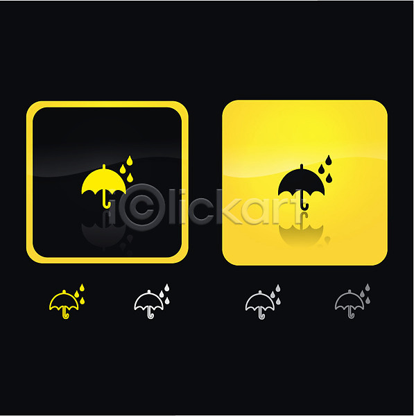 사람없음 AI(파일형식) 아이콘 픽토그램아이콘 그래픽 그림 기호 날씨 문자 버튼 비(날씨) 빗방울 상징 심볼 우산 일기예보 자연 픽토그램
