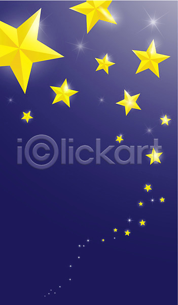 사람없음 AI(파일형식) 일러스트 노란색 무늬 반짝임 밤하늘 백그라운드 별 야간 오브젝트 은하수(은하) 컬러 파란색 패턴 패턴백그라운드 하늘