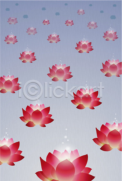 사람없음 AI(파일형식) 일러스트 꽃 꽃백그라운드 꽃잎 나뭇잎 무늬 백그라운드 빨간색 식물 연꽃(꽃) 잎 컬러 패턴 패턴백그라운드