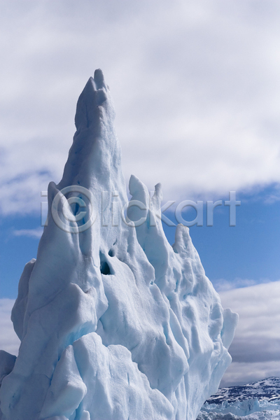 추위 사람없음 JPG 포토 해외이미지 냉동 빙산 얼음 절정 조각 파란색 하늘 해외202004 환경 흰색