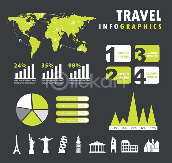 순서 사람없음 EPS 일러스트 해외이미지 그래프 단계 디자인 목차 비즈니스 숫자 여행 인포그래픽 정보 지도 통계 해외202004