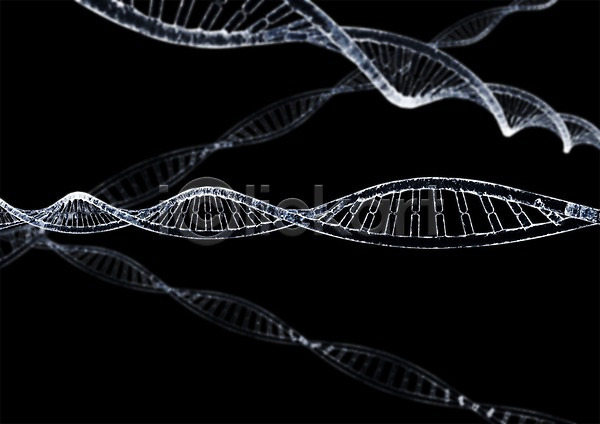 사람없음 3D PSD 입체 3D소스 DNA 검은색 과학기술 그래픽 나선형 백그라운드 생명공학 세포 염색체 원자 의학 치료 컬러
