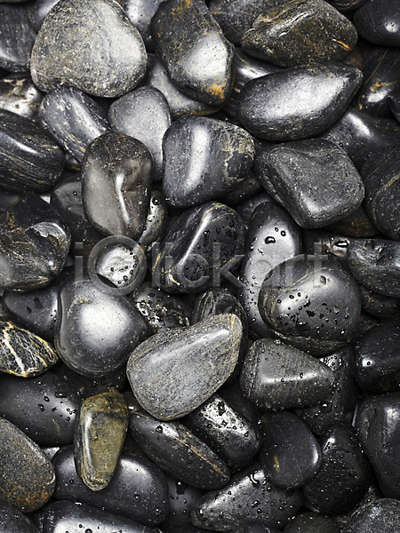 사람없음 JPG 포토 검은색 광석 다수 돌(바위) 물방울 백그라운드 스튜디오촬영 실내 조약돌 컨셉