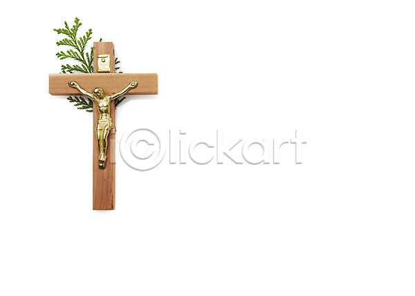 사람없음 JPG 포토 기독교 기독교용품 백그라운드 스튜디오촬영 식물 실내 십자가 예수 오브젝트 종교 종교용품 풀(식물)