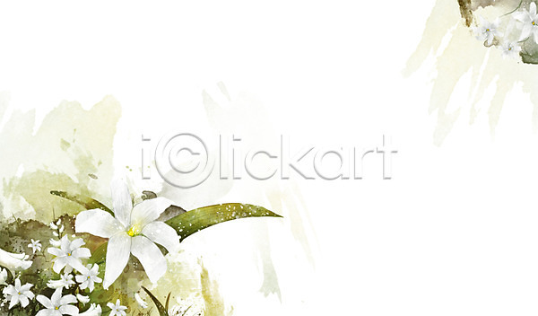 사람없음 PSD 일러스트 꽃 꽃백그라운드 백그라운드 식물 잎 자연 컬러 흰색 히아신스