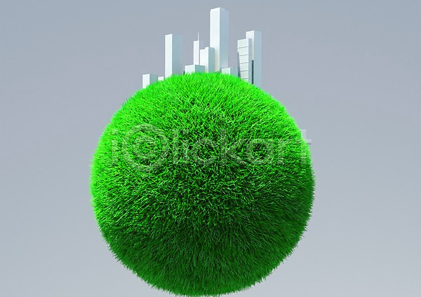 사람없음 3D PSD 입체 편집이미지 3D소스 건물 건축물 그래픽 그린캠페인 빌딩 식물 자연보호 잔디 지구 지구본 초록색 캠페인 컬러 컴퓨터그래픽 편집소스 풀(식물) 환경