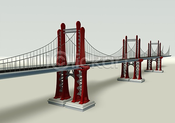 사람없음 3D PSD 입체 편집이미지 3D소스 건축 건축물 교통시설 그래픽 다리(건축물) 시설물 편집소스 현대건축