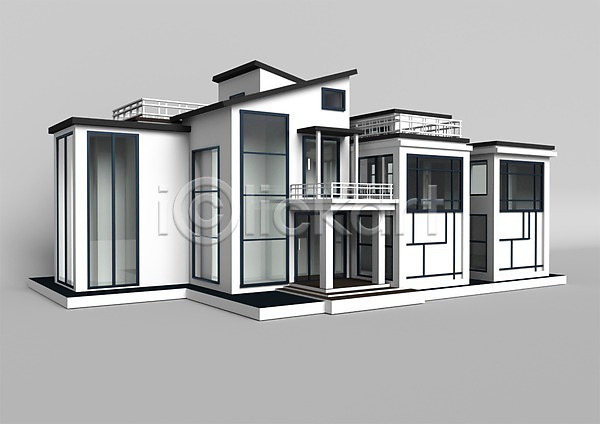 사람없음 3D PSD 입체 편집이미지 3D소스 건물 건축 건축물 그래픽 주택 편집소스 현대건축